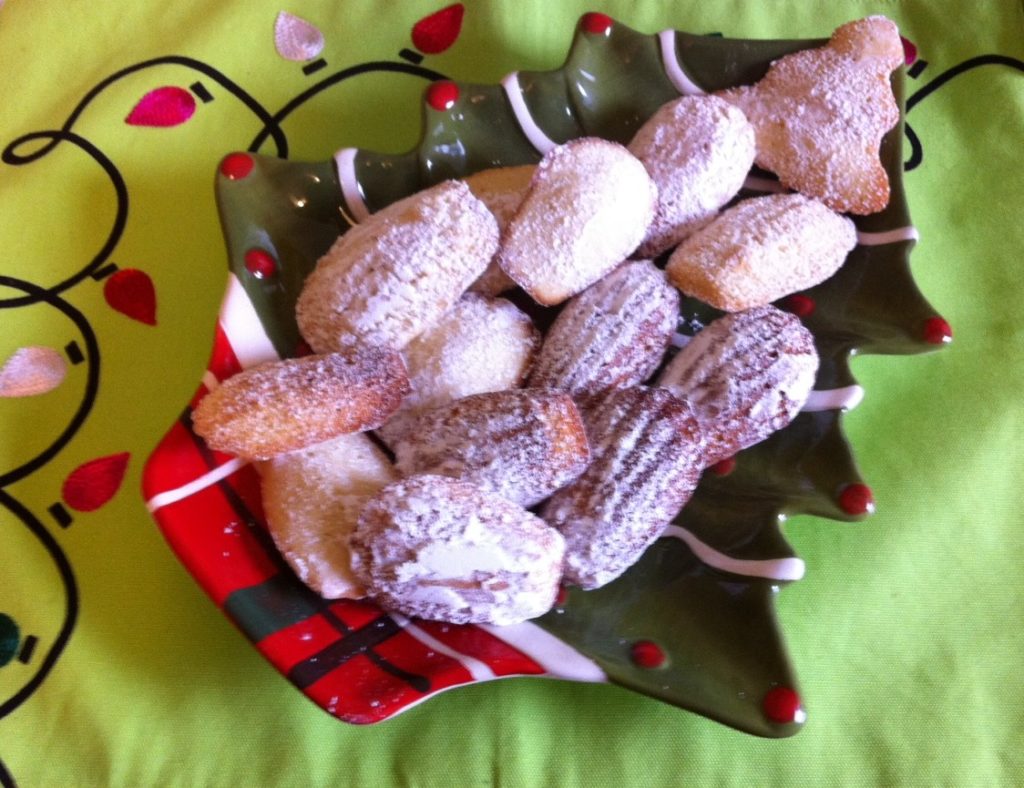 Mexican and Madeleine Cookies