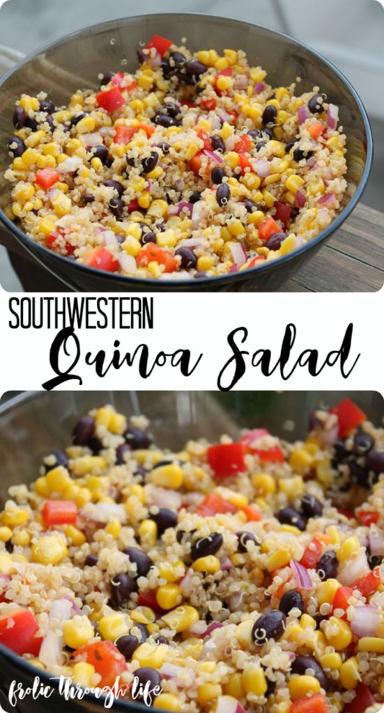 Southwestern Black Bean Quinoa Salad