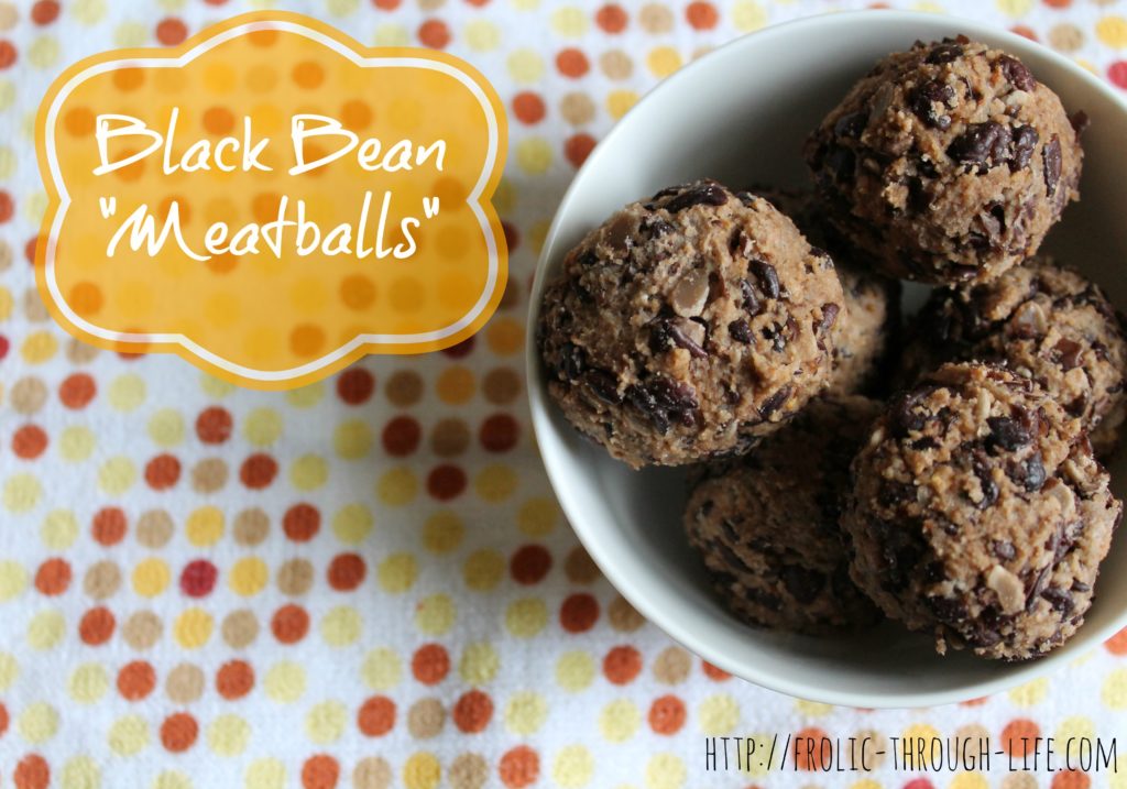Black Bean Meatballs