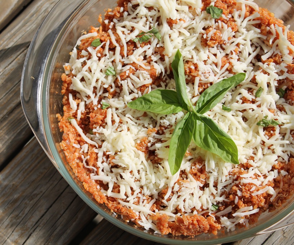 Quinoa Pizza Bake