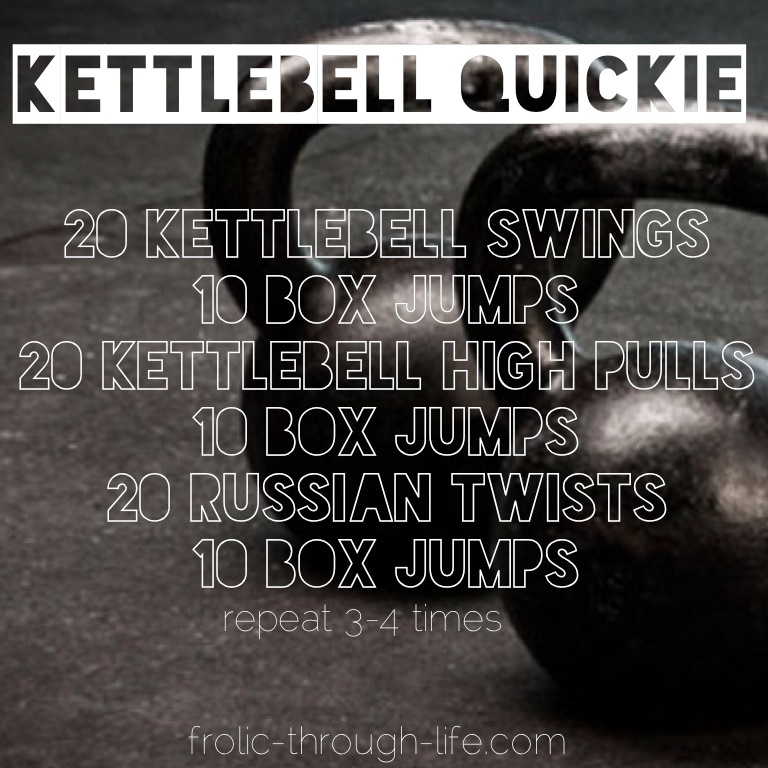 Kettlebell Quickie Circuit
