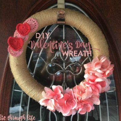 DIY Valentine’s Day Wreath