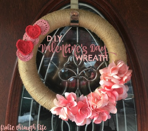 DIY Valentine’s Day Wreath