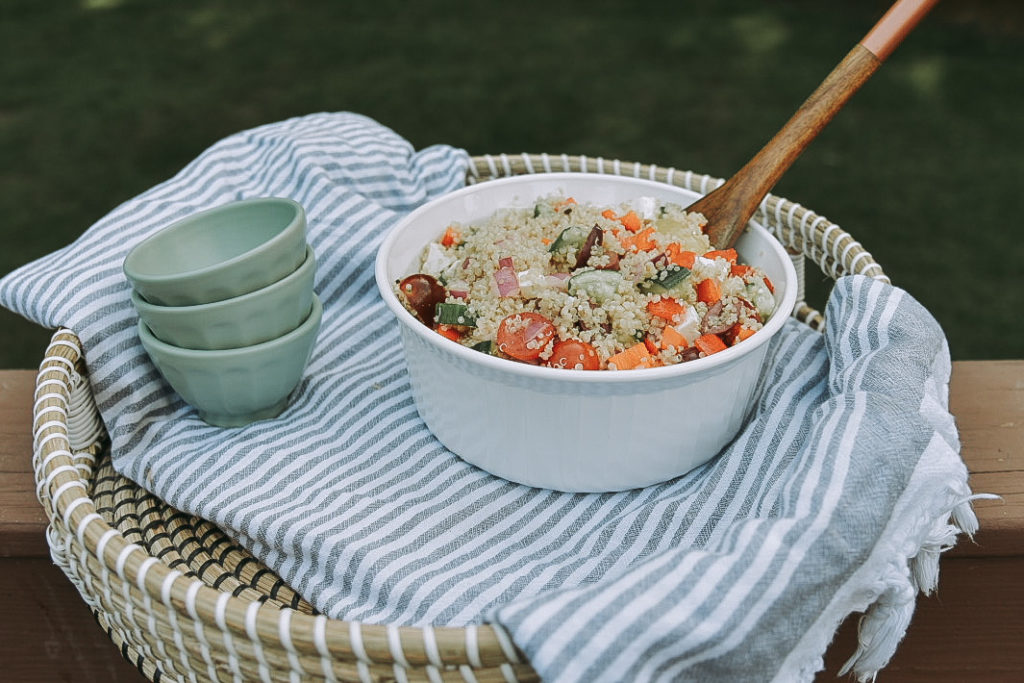 Greek Quinoa Salad: Our Favorite BBQ Side dish