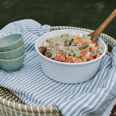 Greek Quinoa Salad: Our Favorite BBQ Side dish