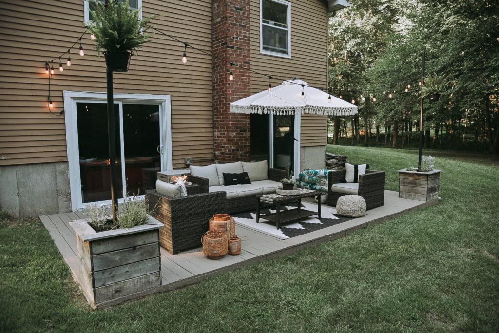 Creating a Backyard Oasis: Side Patio Update
