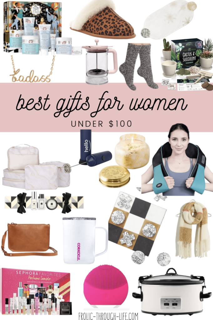 Best Gifts for Women under $100 - Frolic Through Life