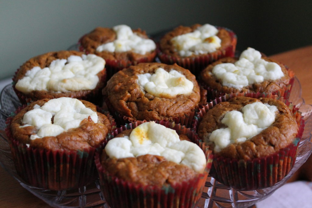 Pumpkin Cream Cheese Muffins