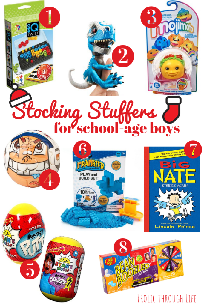 Stocking Stuffers for School-Aged Boys