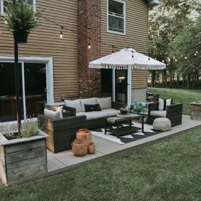 Creating a Backyard Oasis: Side Patio Update